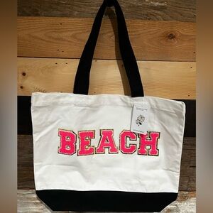 Canvas Tote Bag | Beach Bag